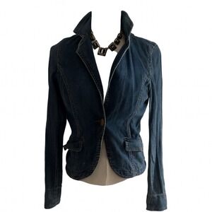 Forever 21 Dark Blue Jean Jacket